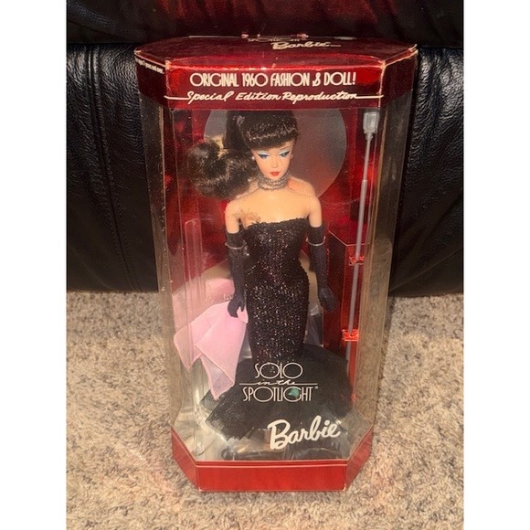 Solo In The Spotlight Barbie Doll 1960 Fashion Special Edition Reproduction - Picture 1 of 7